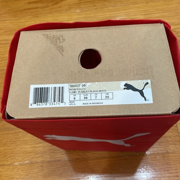 PUMA BIOWEB RED RUNNING - Picture 8 of 14